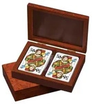 Romm&eacute;-Karten in Kartenbox / Philos-Spiele / Spiel