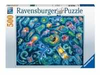 Ravensburger - Farbenfrohe Quallen 500 Teile