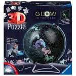 Ravensburger 3D Puzzle 11544 - Glow In The Dark Sternenglobus - 190 Teile -