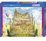 High Above - Puzzle 2000 Teile von Marino Degano / Heye Puzzle / Spiel