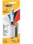BIC Mehrfarb-Druckkugelschreiber 4 Colours 3+1 HB 1Stift + 12 Bleiminen / BIC