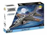 COBI Armed Forces 5842 - Alpha Jet French Air Force 364 Klemmbausteine