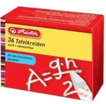 Herlitz Tafelkreide 36er Set wei&szlig; / Herlitz