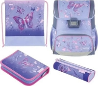 Herlitz Schulranzen Loop Plus Butterfly Paradise
