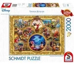 Schmidt Spiele - Thomas Kinkade Studios - Disney Mickey & Minnie Dream Collage II