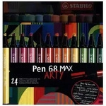 STABILO Filzstift Pen 68 MAX mit dicker Keilspitze 24er Set / STABILO / Bei