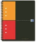OXFORD International Activebook A5+ kariert 5 mm 80 Blatt 80 g/m2 10fach gelocht mit