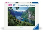 Erwachsenenpuzzle 1000 Teile - Norwegischer Fjord / Ravensburger Spieleverlag / Spiel