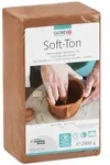 Soft-Ton terracotta 2500g lufth&auml;rtend / brennbar 1040&deg;C / Glorex / Bei Hugendubel