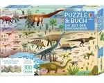 Puzzle & Buch: Die Zeit der Dinosaurier von Rachel Firth / Usborne Verlag / Bei