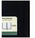 Moleskine 12 Monate Wochenkalender 2025 Pocket Schwarz / Moleskine Germany / Buch