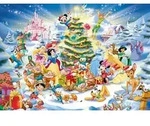 Erwachsenenpuzzle 1000 Teile - Disney Classics - Disney Weihnachten / Ravensburger