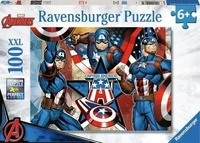 Ravensburger Spieleverlag Kinderpuzzle 100 XXL Teile - Marvel Avengers - Der erste
