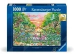 Erwachsenenpuzzle 1000 Teile - Vertr&auml;umte Fahrr&auml;der in Amsterdam / Ravensburger