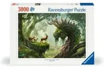 Erwachsenenpuzzle 3000 Teile - Der Walddrache erwacht / Ravensburger Spieleverlag /