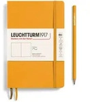 Notizbuch Paperback (B6+) Softcover 123 nummerierte Seiten Rising Sun Blanko /