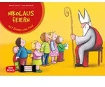 Nikolaus feiern mit Emma und Paul. Kamishibai Bildkartenset. von Monika Lehner...