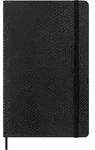 Moleskine Vegea Boa Notizbuch Large/A5 liniert weicher Einband schwarz in Box /