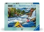 Erwachsenenpuzzle 1000 Teile - Wildwasser Rafting / Ravensburger Spieleverlag / Spiel