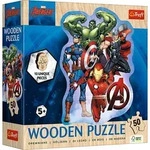 Holz Puzzle Junior 50 - Avengers / Trefl / Spiel