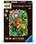 Wooden Puzzle 150 Teile - Marvel Groot / Ravensburger Spieleverlag / Spiel