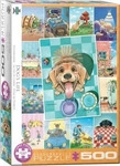 Eurographics 6500-5365 - Ein Hundeleben von Gary Patterson Puzzle 500 Teile