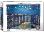 The Starry Night Over the Rh&ocirc;ne. 1000 Teile von Vincent Van Gogh / Eurographics