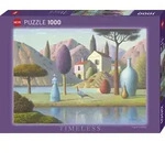 Lady in Blue von Evgeni Gordiets / Heye Puzzle / Spiel