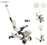 GLOBBER GO-UP BABY 360 LIGHTS taupe mit Leuchtrollen und Leuchtmodul / GLOBBER