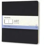 MOLESKINE SKIZZENALBUM ART PLUS SQUARE 120G-PAPIER SOFT COVER SCHWARZ / Moleskine