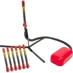 Stomp Rocket 365040 - Stomp Rocket X-Treme Startrampe mit 6 Raketen / Invento / Spiel