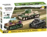 COBI Historical Collection 2740 - Renault R35 Valentine IX Panzer I Bausatz 1:48 595