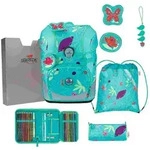 DerDieDas Schulranzen Set ErgoFlex Tiny Schulranzen Set 5tlg Butterfly Garden /