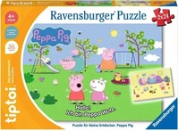 Ravensburger Spieleverlag tiptoi Puzzle f&uuml;r kleine Entdecker: Peppa Pig - 2x24 Teile