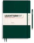 Notizbuch Master Slim (A4+) Hardcover 123 nummerierte Seiten Forest Green Blanko /