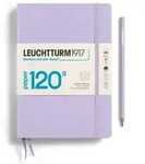 Notizbuch Medium (A5) EDITION 120 Hardcover 203 nummerierte Seiten Lilac liniert /