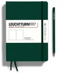 Notizbuch Medium (A5) Hardcover 251 nummerierte Seiten Forest Green blanko /