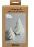 Creativ Company Silikonform Weihnachtsb&auml;ume H 8+11 cm D 5+7 cm 50+115 g 2 Stk /