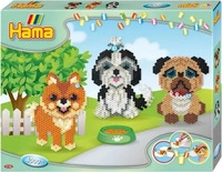 Hama 3157 - Geschenkpackung Hundefreunde B&uuml;gelperlen midi 4000 St&uuml;ck / Dan / Spiel