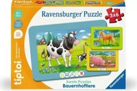 Ravensburger Spieleverlag tiptoi 3 erste Puzzles: Bauernhoftiere - 3x6 Teile