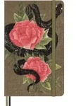 Moleskine Das Jahr der Schlange Rosen Notizbuch L/A5 fester Einband liniert...