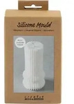 Creativ Company Silikonform Gerippter Zylinder mit B&ouml;gen H 125 cm D 6 cm 180 g...