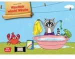 Waschb&auml;r w&auml;scht W&auml;sche. Kamishibai Bildkartenset von Susanne Stra&szlig;er / Don...