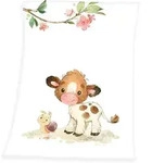 Herding 1540231014 - babybest&reg; Babydecke S&uuml;&szlig;es K&auml;lbchen Soft-Peachdecke