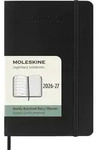 Moleskine 18 Monate Wochenkalender 2026/2027 P/A6 1 Wo = 1 Seite Rechts Linierte