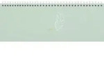 rido/id&eacute; 7036331007 Querterminbuch Premium Young Line 2027 'Feather' 297&times;105 mm