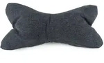Leseknochen - Chenille anthrazit / Pl&uuml;ckefinken / Bei Hugendubel