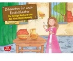Die heilige Barbara und der Kirschbl&uuml;tenzweig. Kamishibai Bildkartenset. von