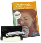 Blues Harmonica Set (incl. 4 languages Method (DE/EN/FR/ES) case cleaning...