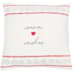 Kissenh&uuml;lle 'warm wishes' / David Fussenegger Textil / Bei Hugendubel